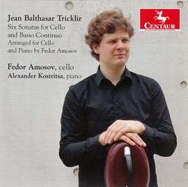 Tricklir: 6 Sonatas for cello & basso continuo (arr. for cello & piano)