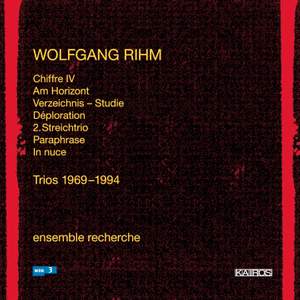 Wolfgang Rhim: Trios 1969-1994