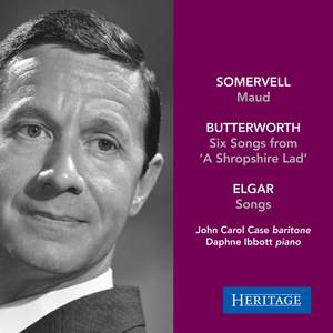 John Carol Case sings Somervell, Butterworth and Elgar