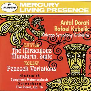 Hindemith, Schoenberg, Bartók & Kodály: Orchestral Works