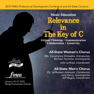 2015 Florida Music Educators Association (FMEA): All-State Women's Chorus & All-State Men's Chorus [Live]
