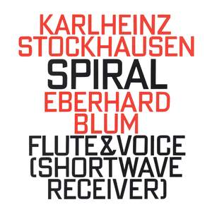 Karlheinz Stockhausen: Spiral (1968)