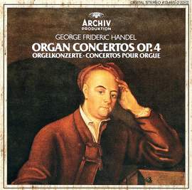 Handel: Organ Concertos Op. 4