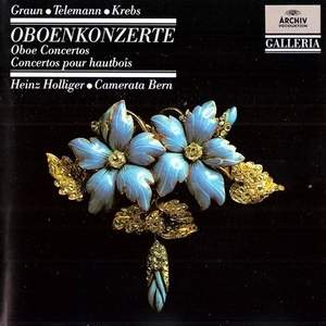 Graun, Krebs & Telemann: Oboe Concertos