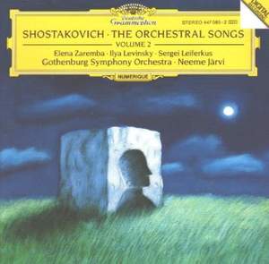 Shostakovich: Orchestral Songs Vol. 2