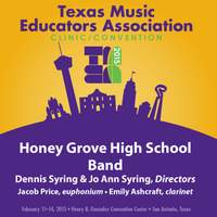 2015 Texas Music Educators Association (TMEA): Honey Grove High School Band [Live]