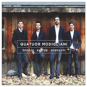 Quatuor Modigliani play Dvorak, Bartók & Dohnányi