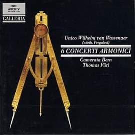 Wassenaer: Concerti Armonici Nos. 1-6 (formerly attributed to Pergolesi)