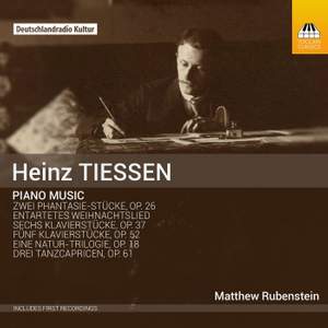 Heinz Tiessen: Piano Music