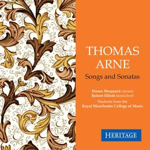 Thomas Arne: Sonatas and Songs