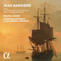 Jean Barrière - Sonatas for Cello & Bass Continuo Vol. 2