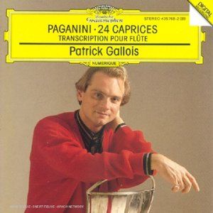Paganini: 24 Caprices, transcribed for flute