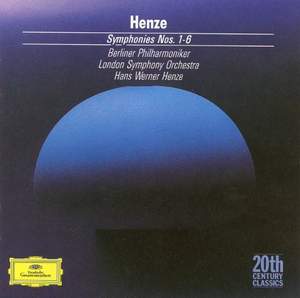 Henze, H: Symphonies Nos. 1 - 6 Product Image