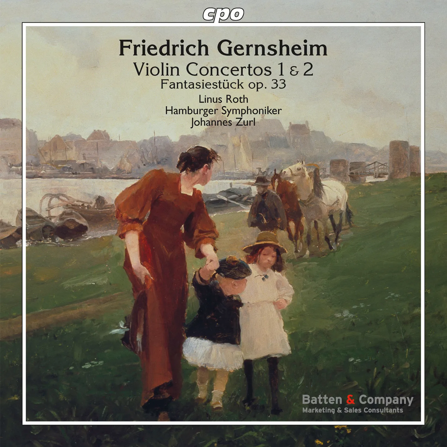 Gernsheim: Violin Concertos Nos.1 & 2 & Fantasiestück, Op