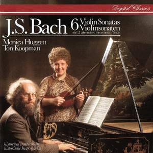 Bach, J S: Sonatas for Violin & Harpsichord Nos. 1-6, BWV1014-1019