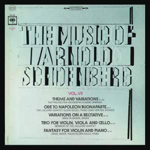 The Music of Arnold Schoenberg: Chamber Music