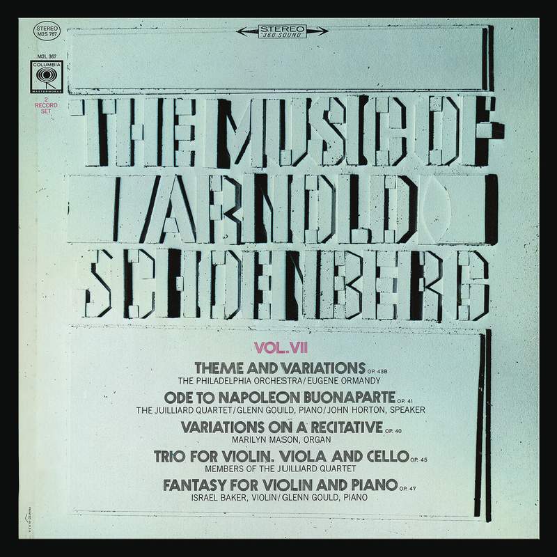 The Music of Arnold Schoenberg: Chamber Music - Sony