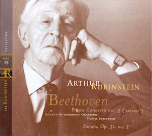 Rubinstein Collection, Vol. 79: Beethoven: Piano Concerto No. 5 & Piano Sonata No. 18