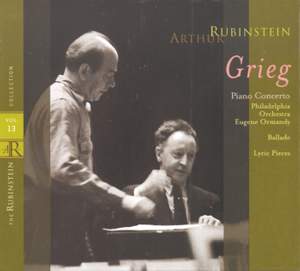Rubinstein Collection, Vol. 13: Grieg: Piano Works