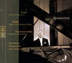 Rubinstein Collection, Vol. 32: Liszt, Szymanowski & Falla