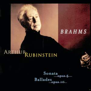Rubinstein Collection, Vol. 63: Brahms: Piano Works