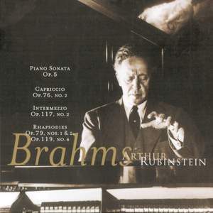 Rubinstein Collection, Vol. 21: Brahms