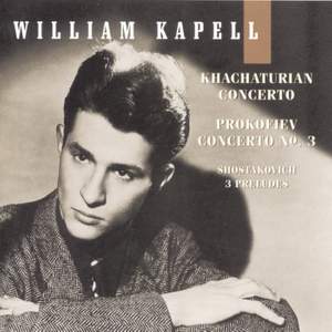 William Kapell Edition, Vol. 4: Khachaturian & Prokofiev: Piano Concertos