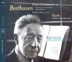 Rubinstein Collection, Vol. 36: Beethoven: Piano Concertos Nos. 1-5