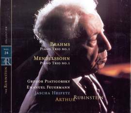 Rubinstein Collection, Vol. 24: Mendelssohn & Brahms: Piano Trios