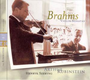 Rubinstein Collection, Vol. 41: Brahms: Violin Sonatas