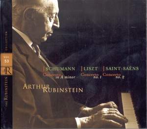 Rubinstein Collection, Vol. 53: Concertos by Schumann, Liszt & Saint-Saëns