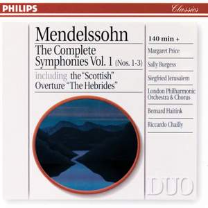 Mendelssohn: The Complete Symphonies Vol. 1