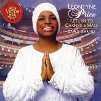 Leontyne Price - Return to Carnegie Hall
