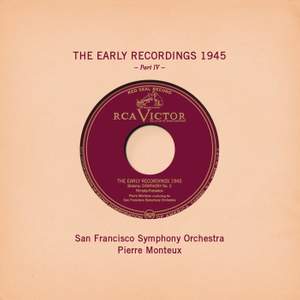 Pierre Monteux: The Early Recordings 1945, Pt. IV