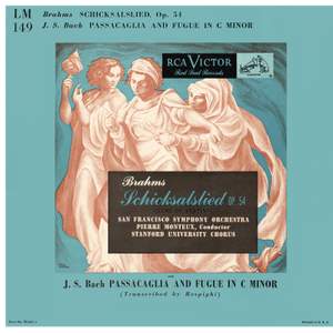 Pierre Monteux Plays Brahms, Bach and Beethoven