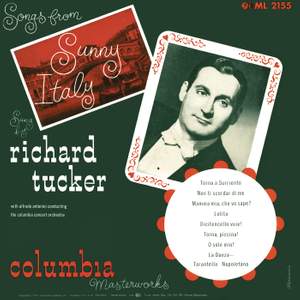 Richard Tucker - Songs from Sunny Italy