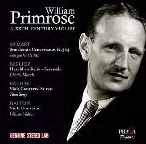 William Primrose: A 20th Century violist