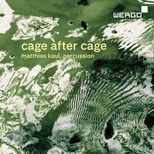 Cage after Cage. Works for Solo Percussion