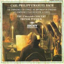 Bach, C P E: Hamburg Symphonies (6) for Strings, Wq. 182 (H657-662)