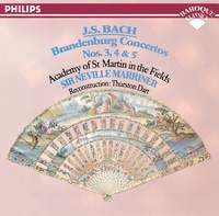 Bach: Brandenburg Concertos 3, 4 & 5