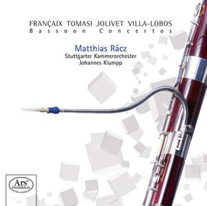 Françaix, Tomasi, Jolivet & Villa-Lobos: Bassoon Concertos