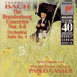 JS Bach: Brandenburg Concerti Nos. 4 - 6
