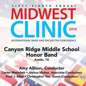 2014 Midwest Clinic: Canyon Ridge Middle School Honor Band (Live)