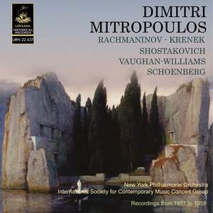 Mitropoulos Conducts Rachmanonov, Shostakovich, Vaughan-Williams and Others