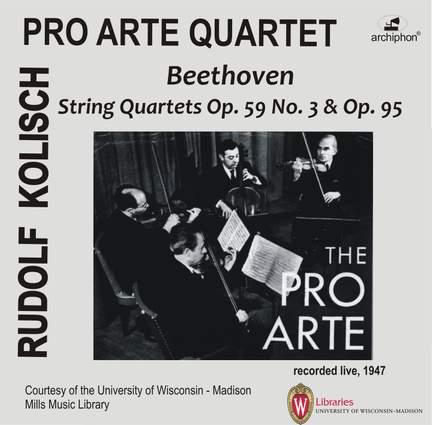 Beethoven: String Quartets Nos. 9 & 11