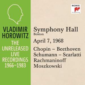 Vladimir Horowitz in Recital at Symphony Hall
