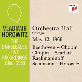 Vladimir Horowitz in Recital at Orchestra Hall