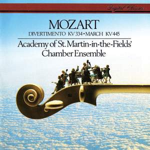 Mozart: Divertimento K334