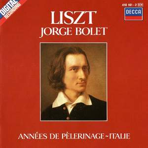 Liszt: Années de pèlerinage, 2ème année, Italie (7 pieces), S. 161