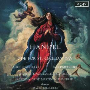 Handel: Ode For St. Cecilia's Day